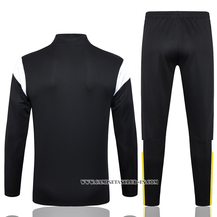 Chandal de Sudadera del Borussia Dortmund 23-24 Negro